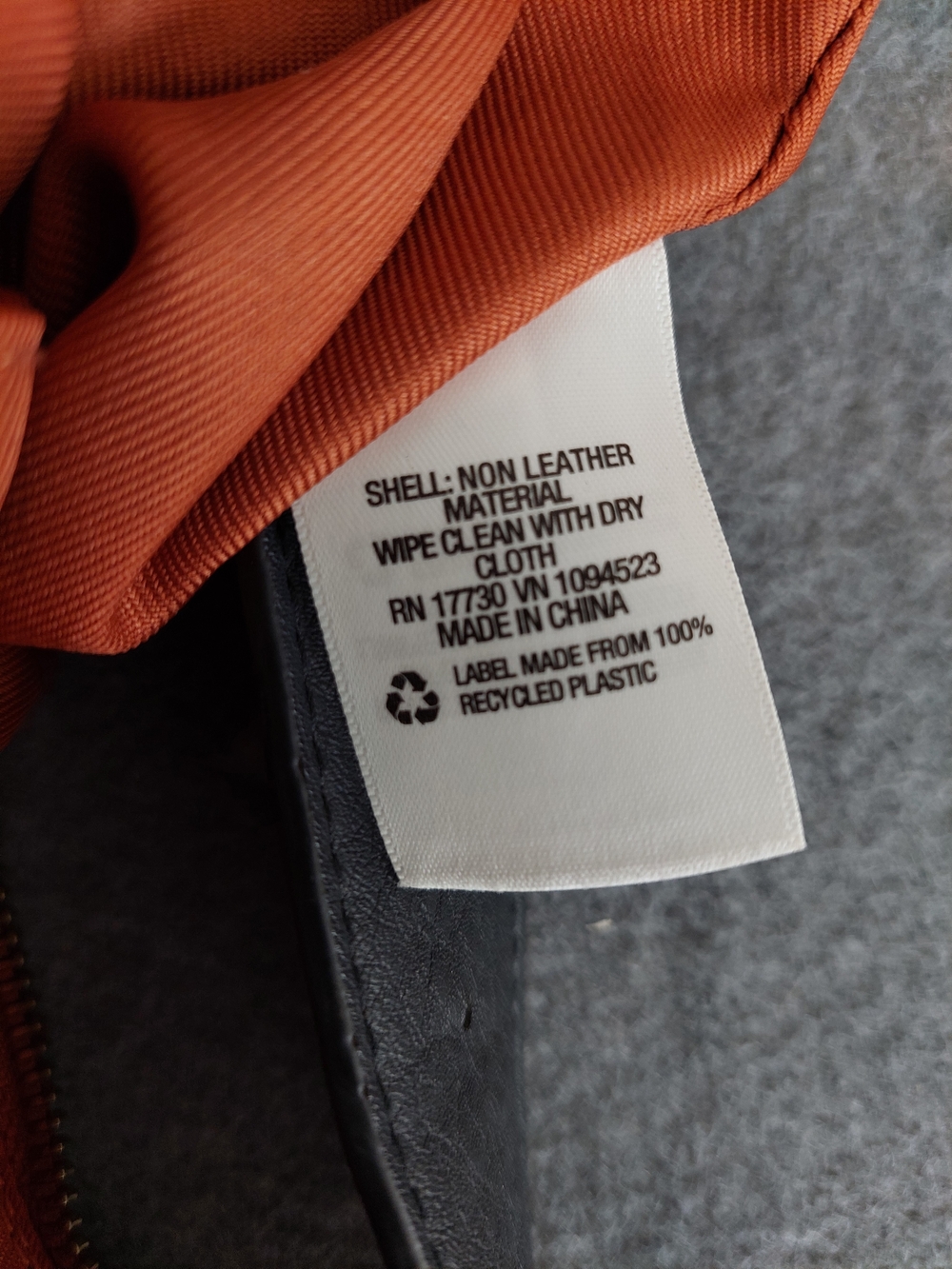 Universal Thread Orange & Black Slouchy Hobo Shoulder Bag Gold Tone Hardware - Picture 10 of 15